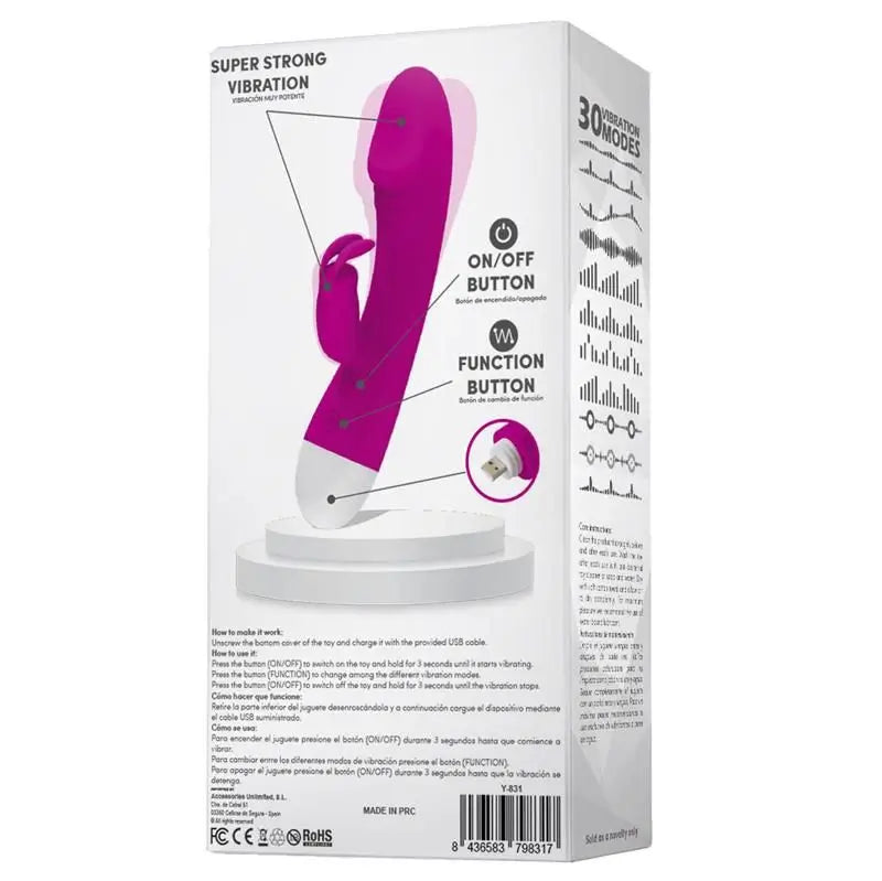 Latetobed  Vibrador Impermeable Silicona