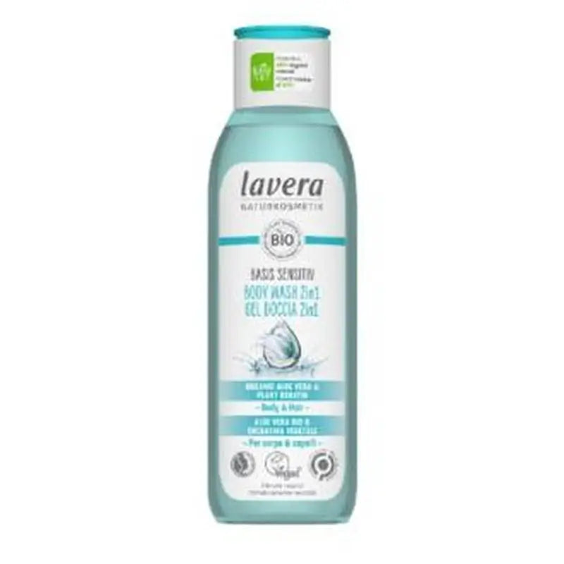 Lavera Basis Sensitiv Gel De Ducha-Champu 2 En 1 250Ml.