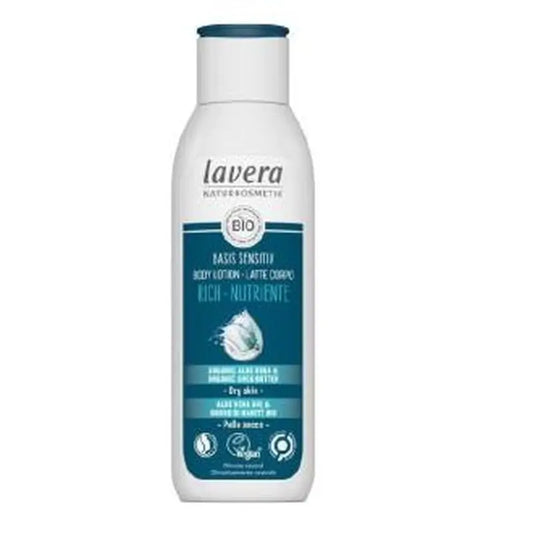 Lavera Basis Sensitiv Locion Corp. Rica Nutritiva 250Ml. 