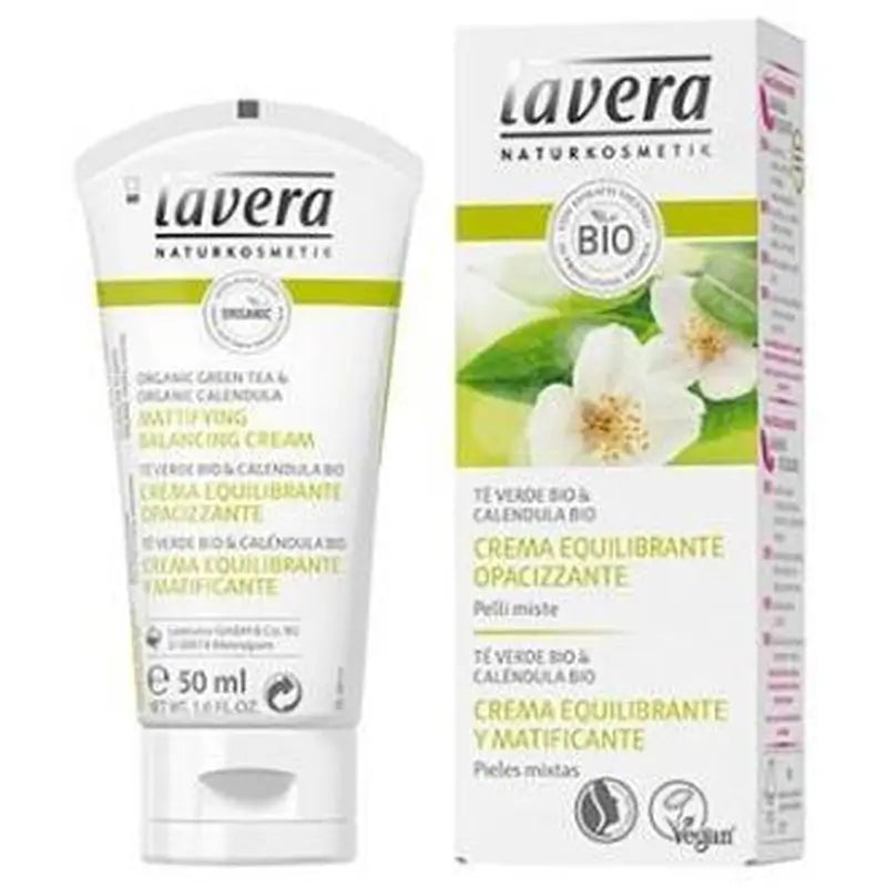 Lavera Crema Equilibrante Matificante Te Verde 50Ml. 