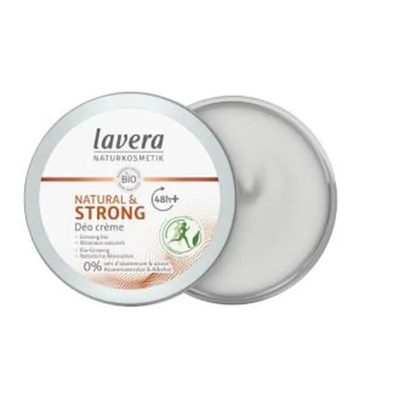 Lavera Strong & Natural Desodorente 48H Crema 50Ml. 