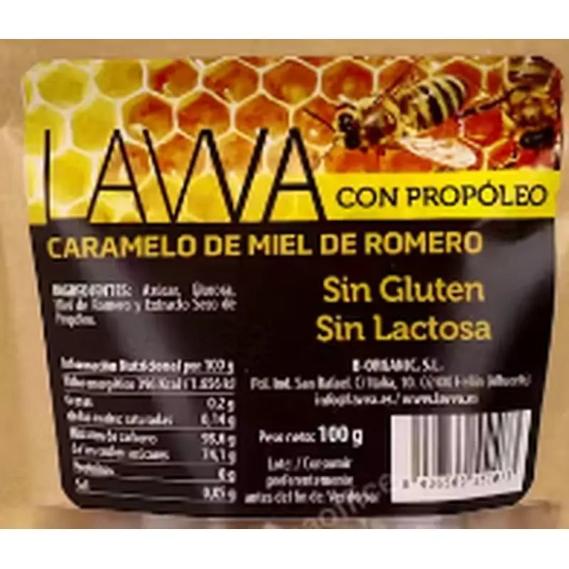 Lavva Caramelo De Miel Romero Propoleo 1Kg.