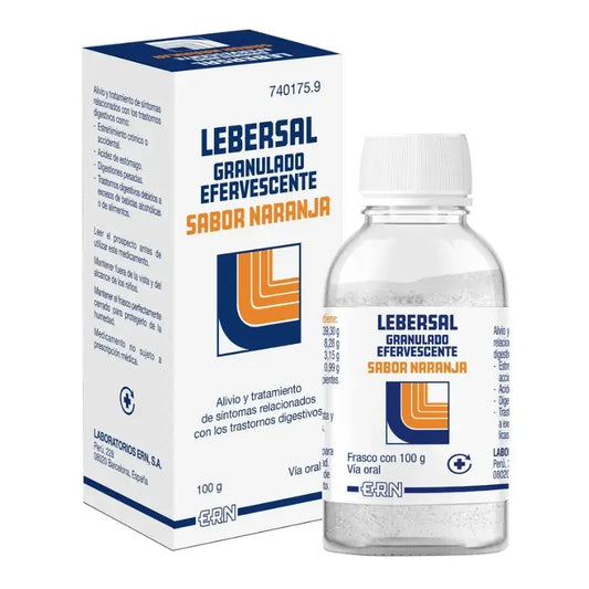 Lebersal Granulado Efervescente Naranja 100 gr