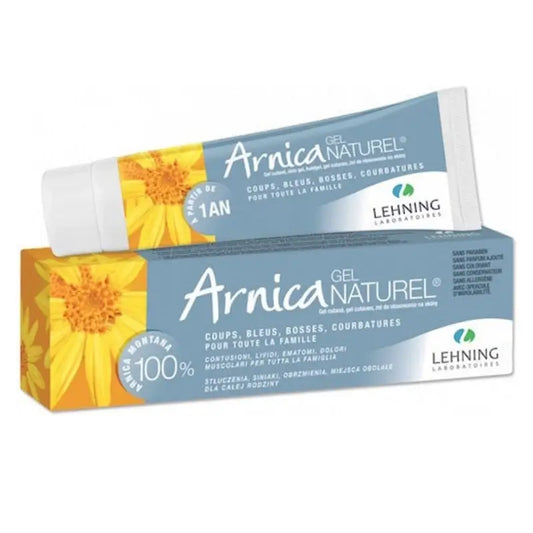 Lehning Arnica Naturel Gel Bio, tubo 50 gramos