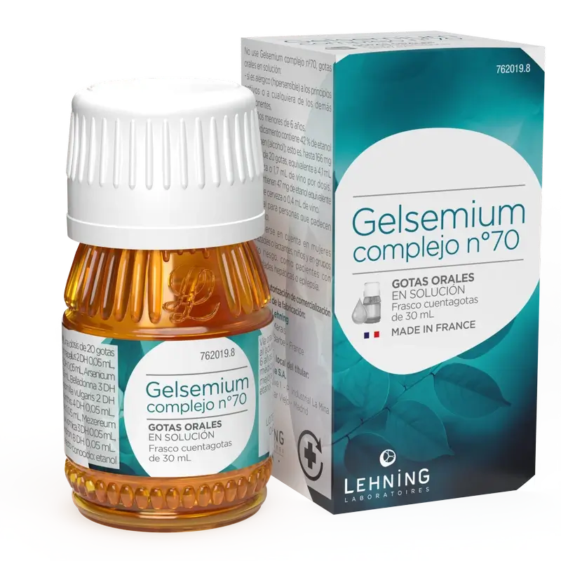 Lehning Gelsemiun Complejo Nº70, 30 ml