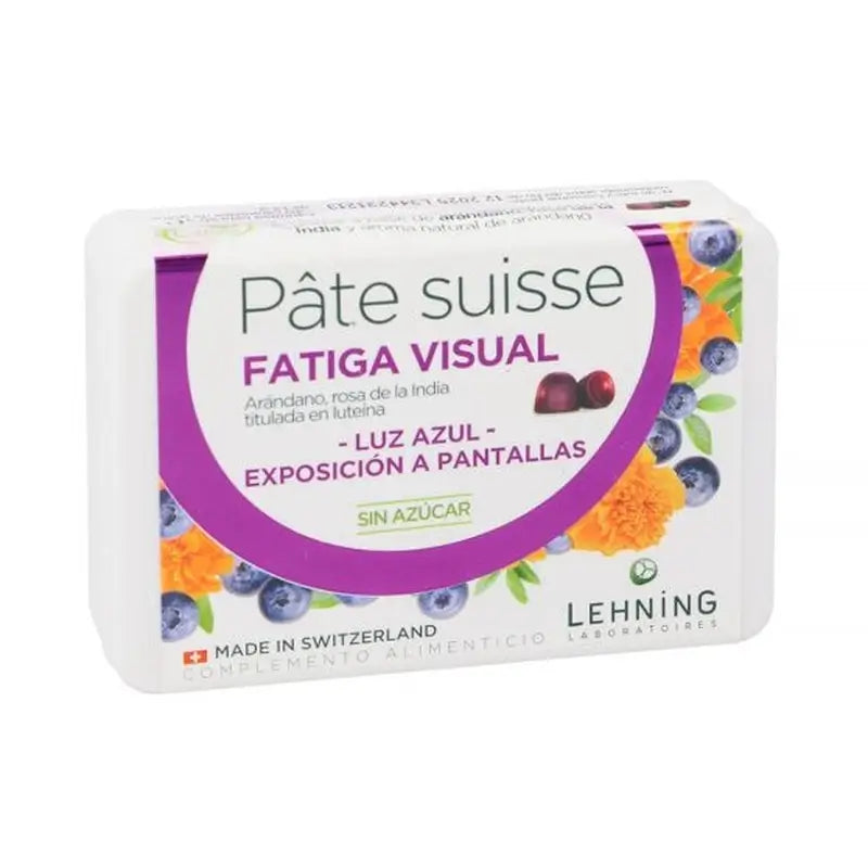 Lehning Pâte Suisse Fatiga Visual, 40 caramelos