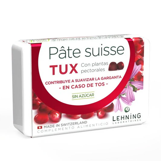 Lehning Pâte Suisse Tux, 40 caramelos