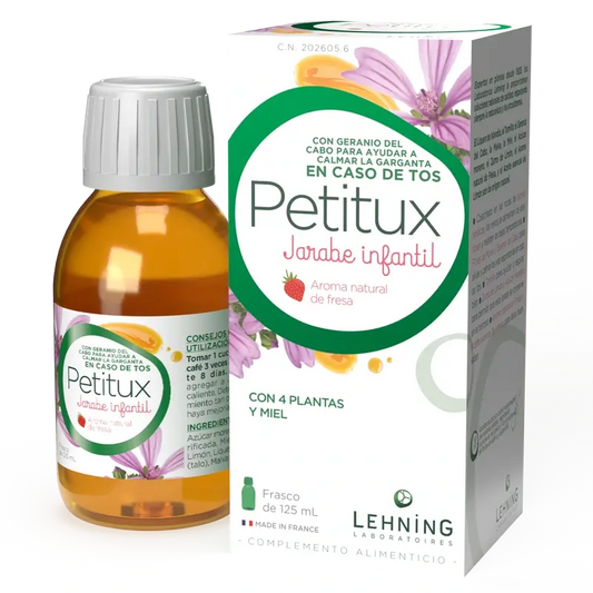 Lehning Petitux Jarabe Infantil 125Ml.