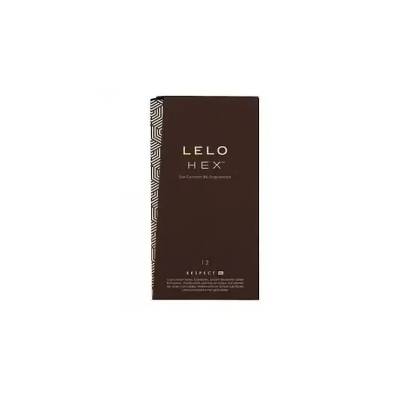 Lelo Hex Condoms Respect Xl 12 Pack