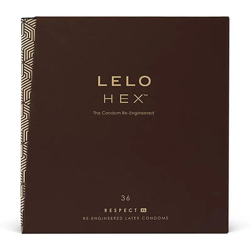 Lelo Hex Condoms Respect Xl 36 Pack