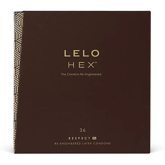 Lelo Hex Condoms Respect Xl 36 Pack