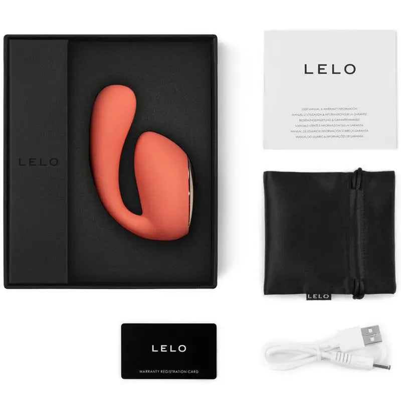 Lelo  Ida Wave Masajeador Parejas Coral