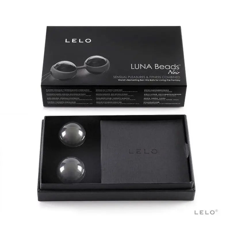 Lelo Luna Beads Noir Bolas Chinas