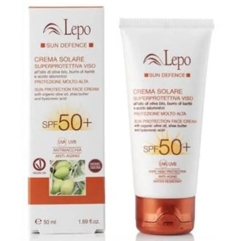 Lepo Sun Defense Crema Facial Solar Spf50+ 50Ml.**