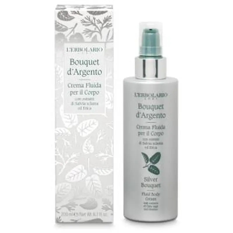 L´Erbolario Bouquet De Plata Crema Fluida Cuerpo  200Ml. 