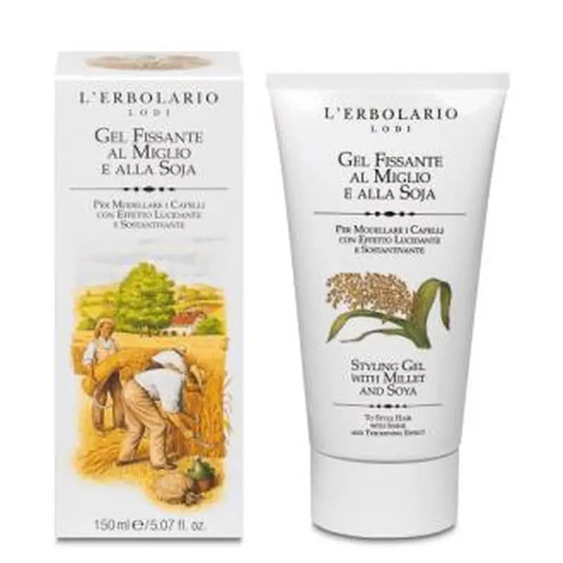 L´Erbolario Gel Fijador De Mijo Y Soja 150Ml. 