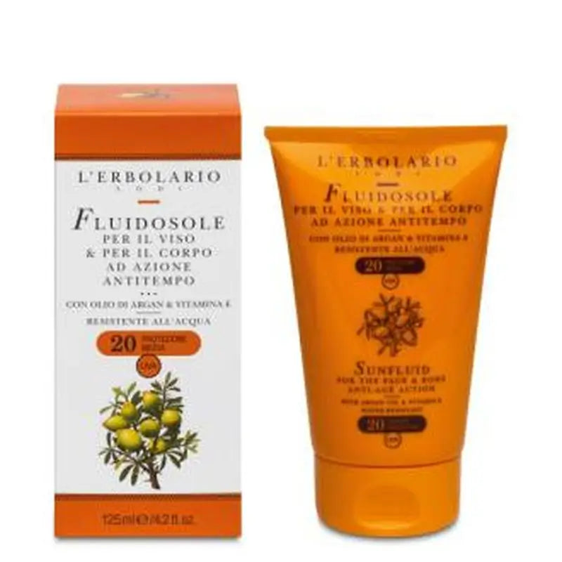 L´Erbolario Solar Fluidosol Cara Cuerpo Antitiempo 125Ml. 