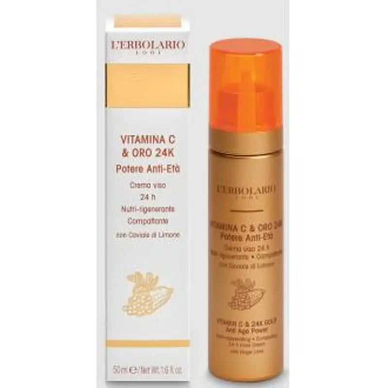 L´Erbolario Vitamina C Oro Crema Antiedad 50Ml. 