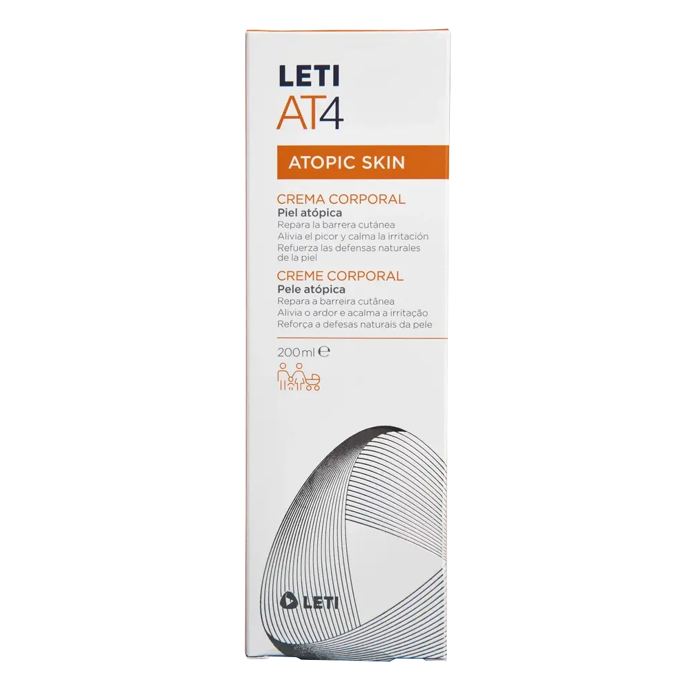 Letiat4 Crema Corporal, 200 ml