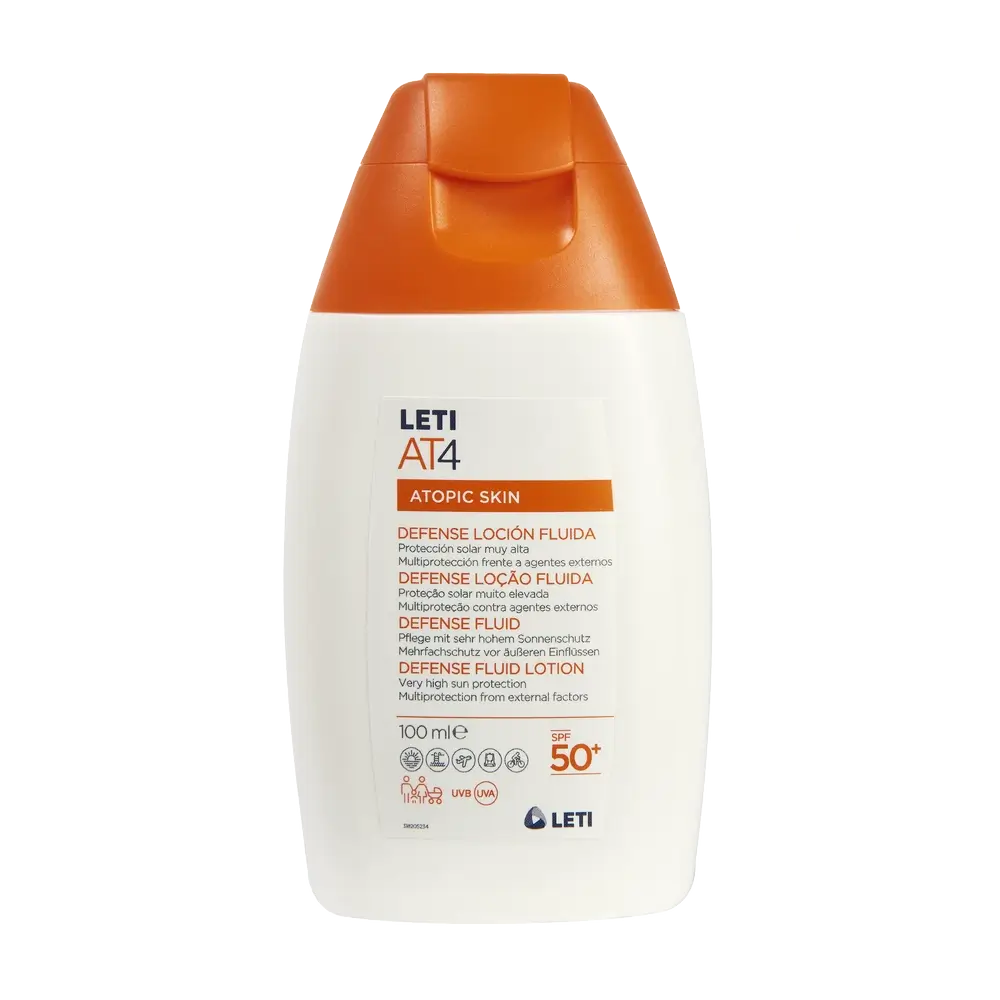 Leti At4 Defense Locion Fluida, 100 ml