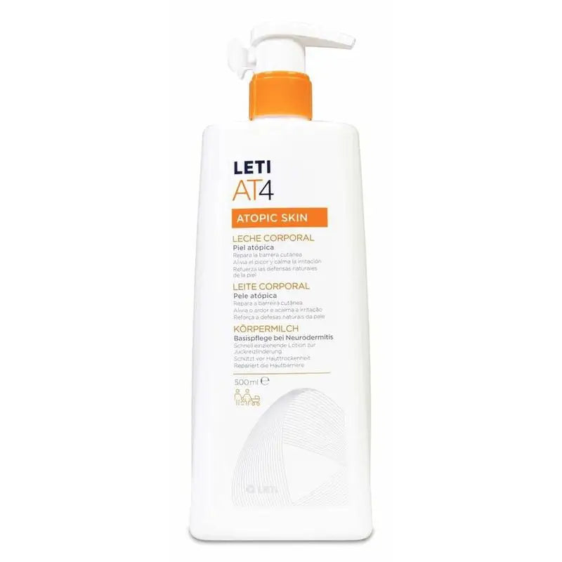 Leti At4 Leche Corporal Piel Atopica 500 ml