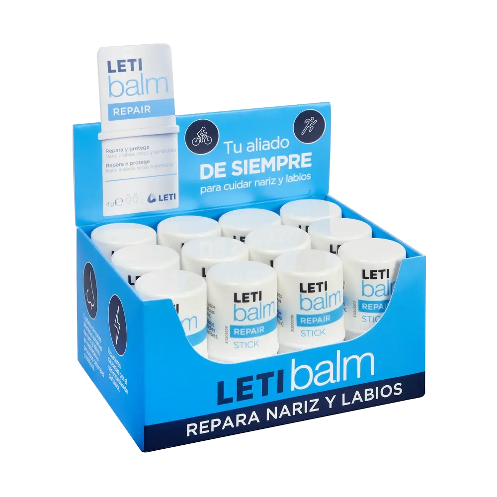 Letibalm Stick Reparador Nariz Y Labios, 4 gr