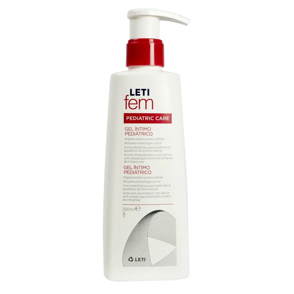 Letifem Paediatric Gel Íntimo, 250 ml