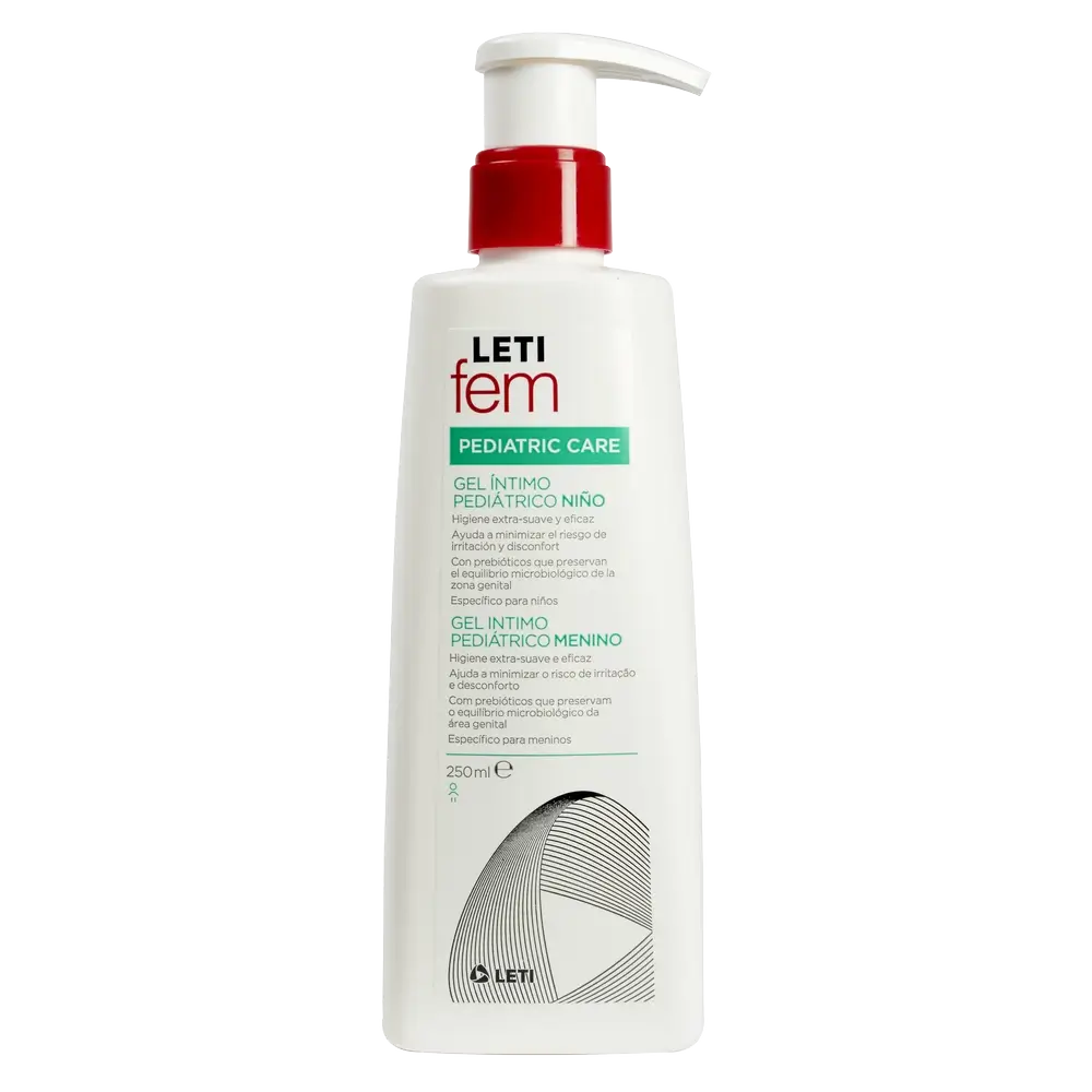 Letifem Gel Íntimo Pediátrico Niño 250 ml