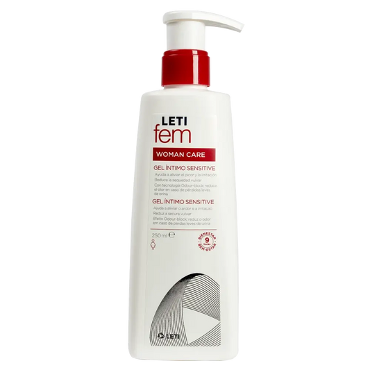 Letifem Woman Gel Íntimo Sensitive, 250 ml