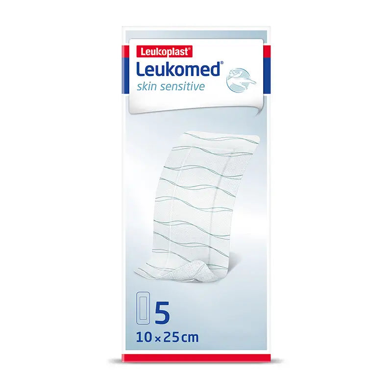 Leukomed Skin Sensitive 10 Cm X 25 Cm , 5 unidades