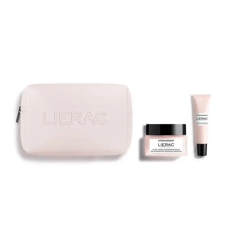 Lierac Cofre Crema Rehidratante Luminosidad Y Contorno De Ojos +Neceser En Obsequio, 50+15 ml