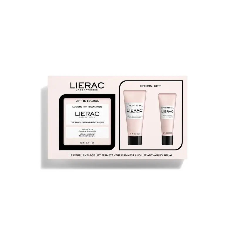 Lierac Cofre Lift Integral Crema De Noche Regenerante, 15+10 ml