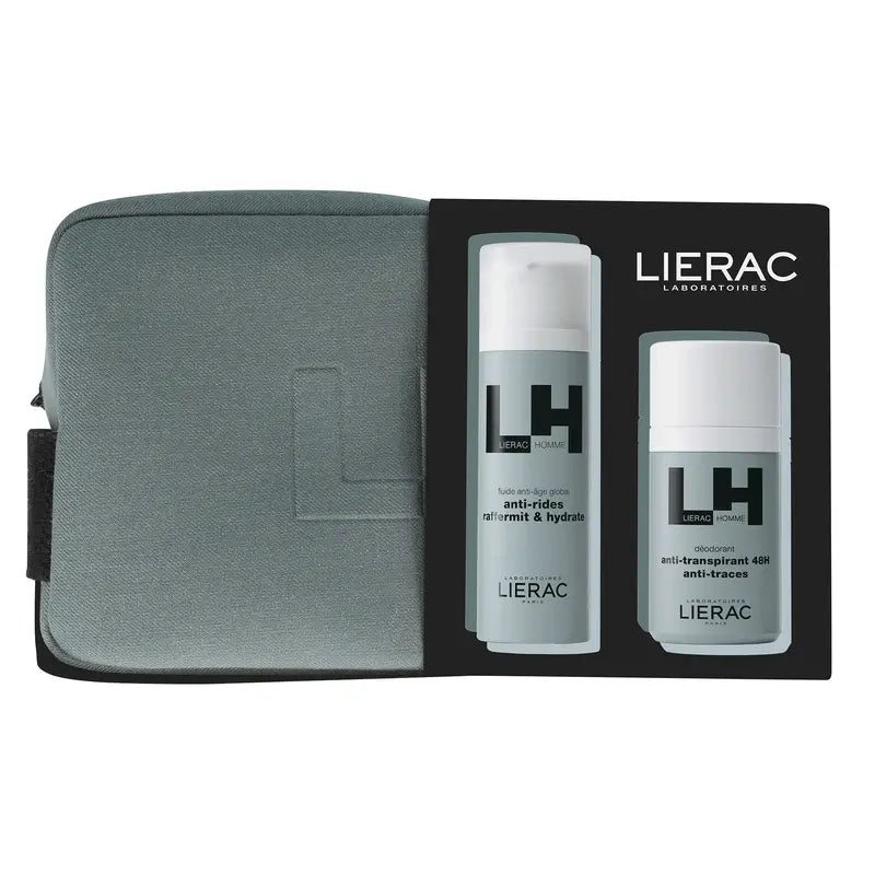 Lierac Lierac Homme Cofre Fluido Antiedad Global + Desodorante, 100 ml