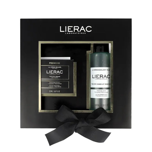 Lierac Premium Cofre Antiedad Contorno De Ojos + Desmaquillante Ojos, 120 ml