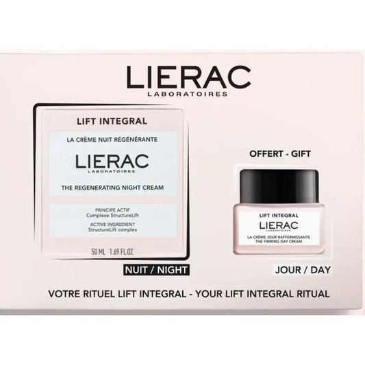 Lierac Set Crema Noche Lift Integral + Mini Talla Crema Día 20Ml