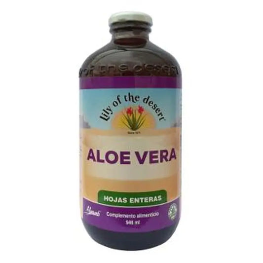 Lily Of The Desert Zumo Aloe Vera Eco Hoja Entera 946Ml.