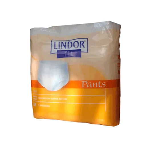 Lindor Pañales Fit Pants Noche Talla M, 60 unidades