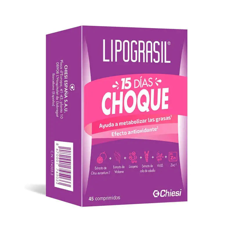 Lipograsil 15 Dias Choque 45 comprimidos