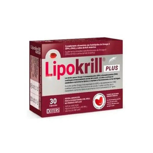 Deiters Lipokrill Plus 30 cápsulas