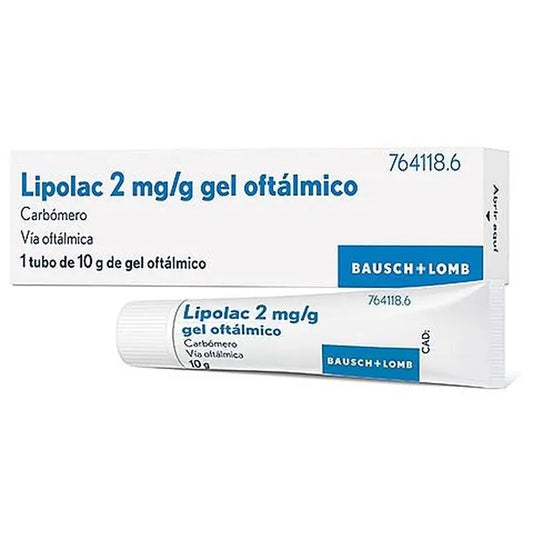 Lipolac 2 mg/g Gel Oftálmico 10 gr