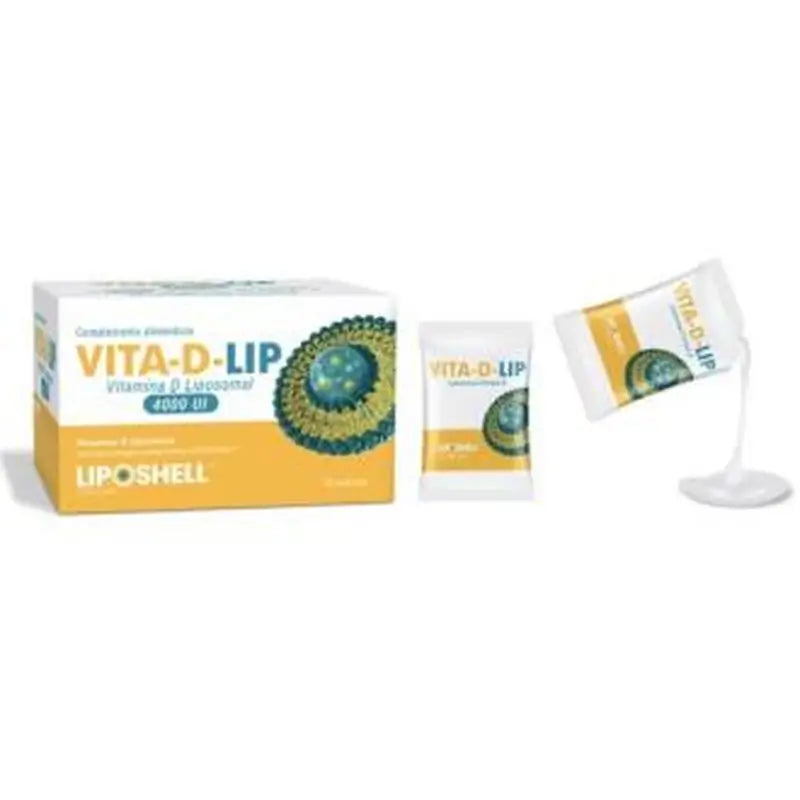 Liposhell Vita-D-Lip Vitamina D Liposomal 4000Ui 30Sbrs. 