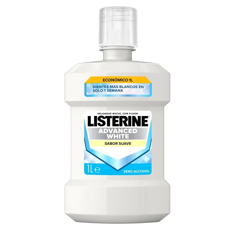 Listerine Advanced White S.Suave, 1 litro