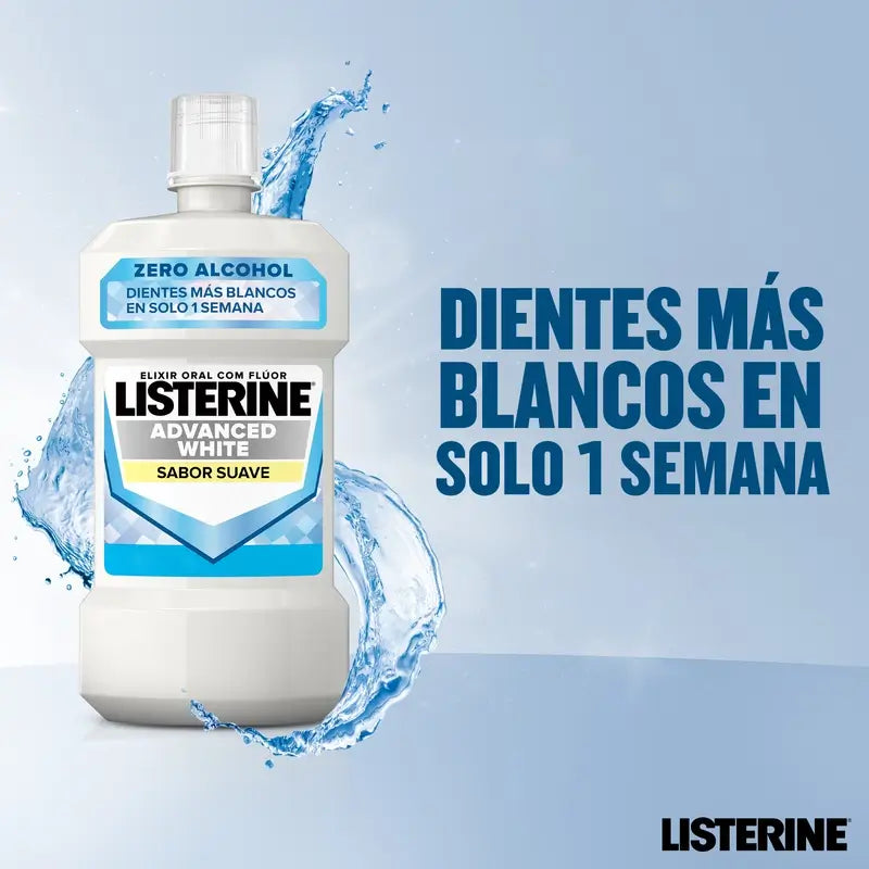 Listerine Advanced White S.Suave, 1 litro