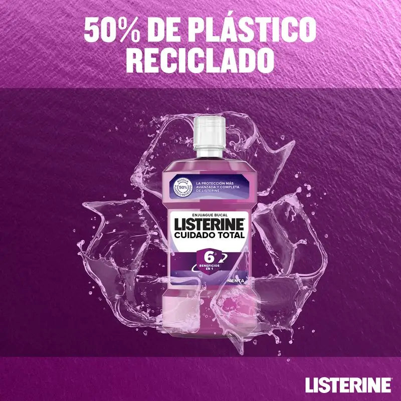 Listerine Cuidado Total 500Ml + Ct 95Ml