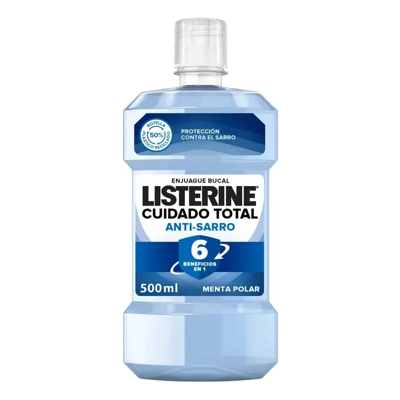 Listerine - Enjuague Bucal Antisarro Avanzado, 500 ml