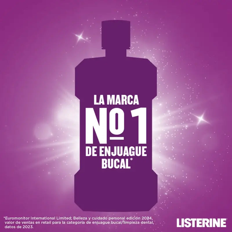 Listerine - Enjuague Bucal Cuidado Total, 500 ml