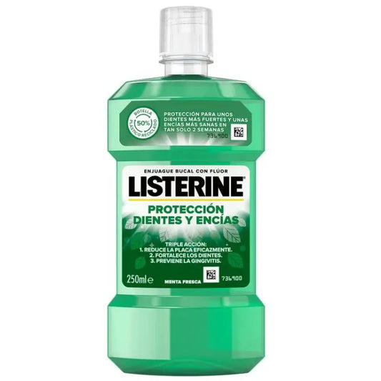 Listerine - Enjuague Bucal Dientes y Encías, 250 ml