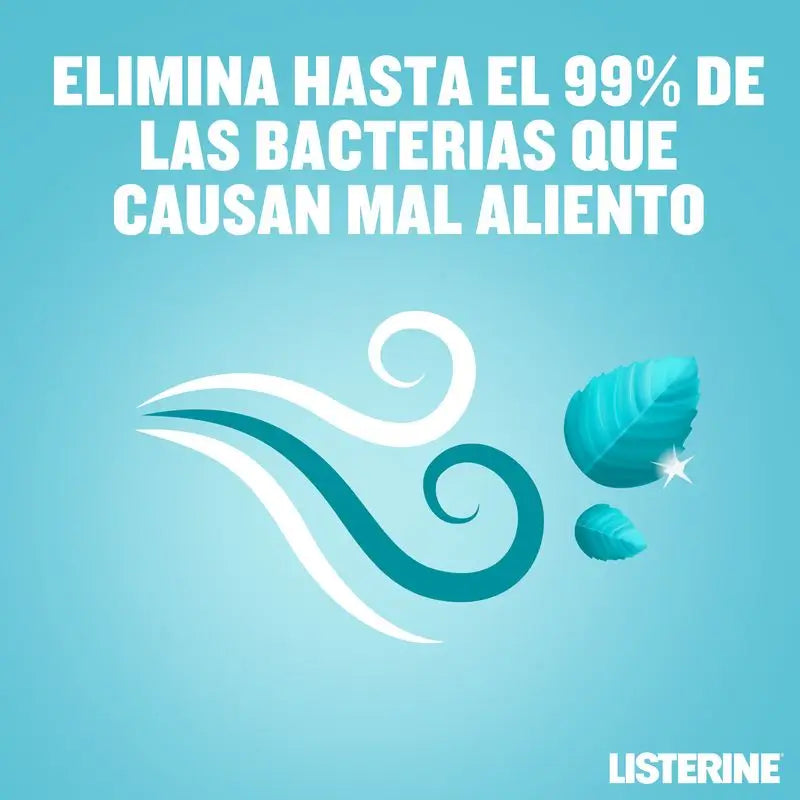 Listerine, Enjuague Bucal Mentol Sabor Suave, 500 ml +250 ml