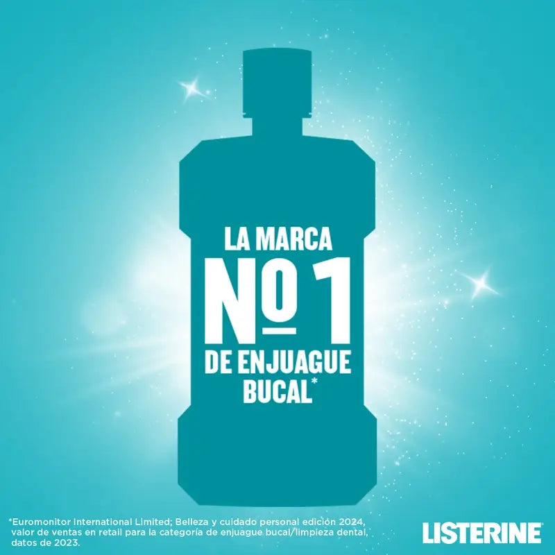 LISTERINE Enjuague Bucal Mentol, 500 ml