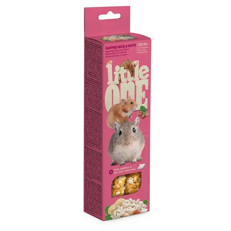 Littleone Sticks Arroz Inflado F.Secos Hamster Rata 8X110Gr